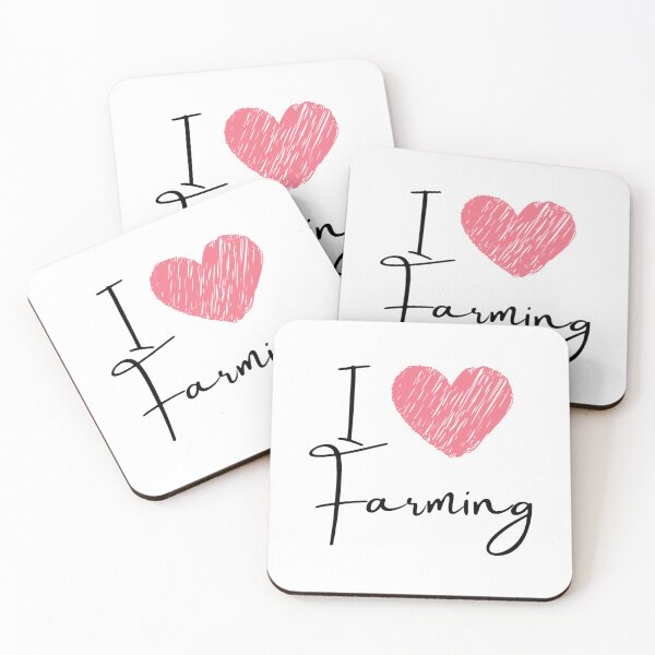 Item preview, I Love Farming   designed and sold by yotsubanoclover.