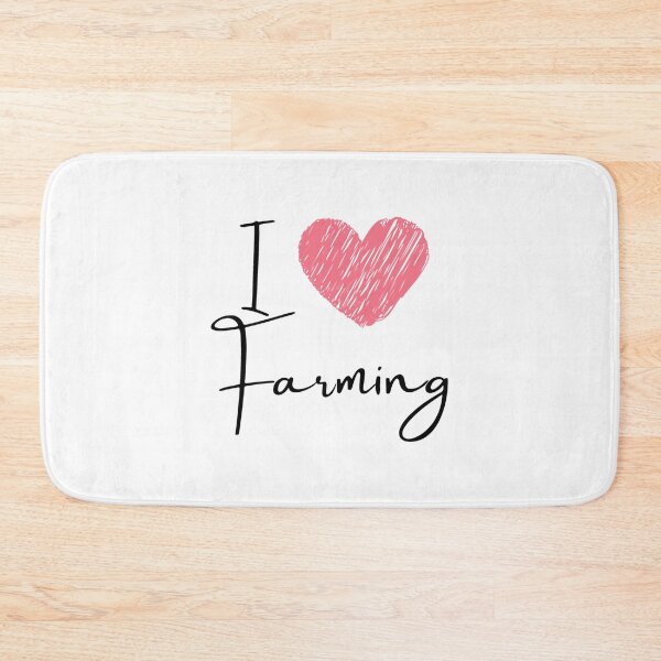 Item preview, I Love Farming   designed and sold by yotsubanoclover.