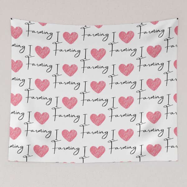 Item preview, I Love Farming   designed and sold by yotsubanoclover.