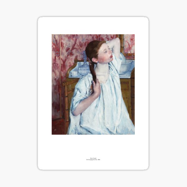 Item preview, Mary Cassatt - Girl Arranging Her Hair 1886 designed and sold by Store-Modern.