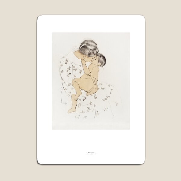Item preview, Mary Cassatt - Mother's Kiss 1890-1891 designed and sold by Store-Modern.