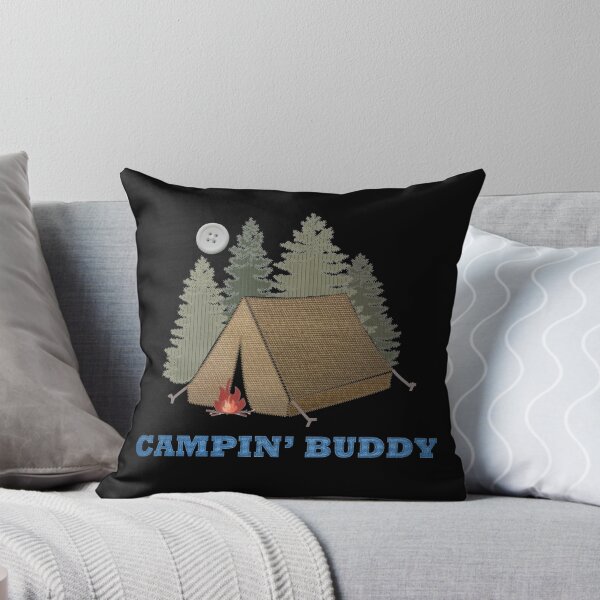 Item preview, Camping Buddy con diseño de tela designed and sold by Michele Engling.