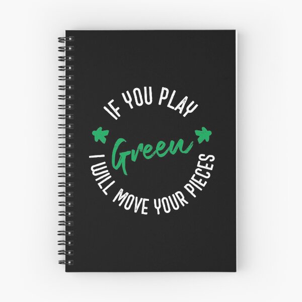 Item preview, If You Play Green I Will Move Your Pieces - Boardgames (on dark) designed and sold by geekyT.