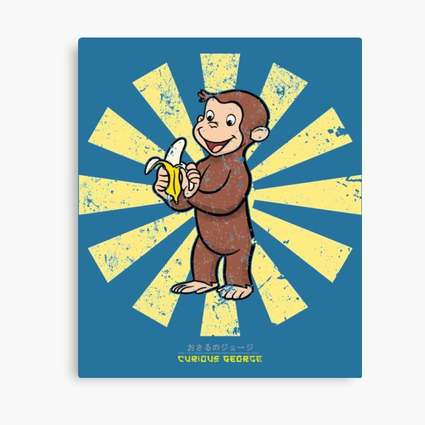Art Print Poster Canvas Curious George 