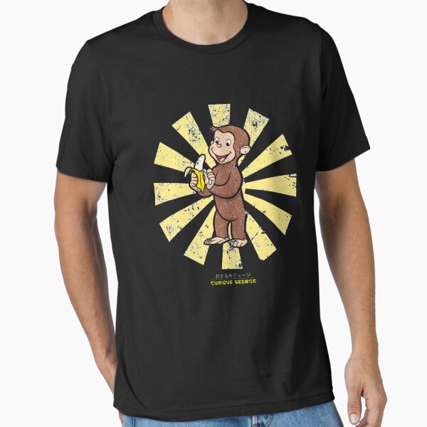 Aperçu de l'œuvre Curieux George Rétro Japonais créée et vendue par VeumJoelle.