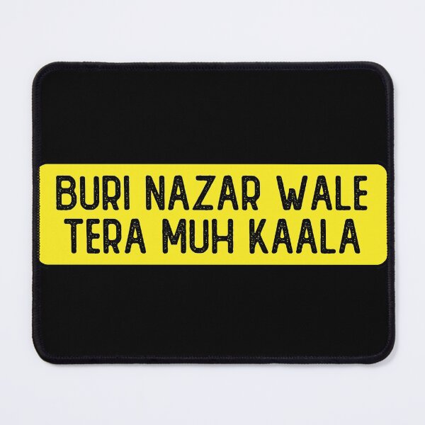 Item preview, Buri Nazar Wale Tera Muh Kaala Cool Bumper designed and sold by Sour Soul.