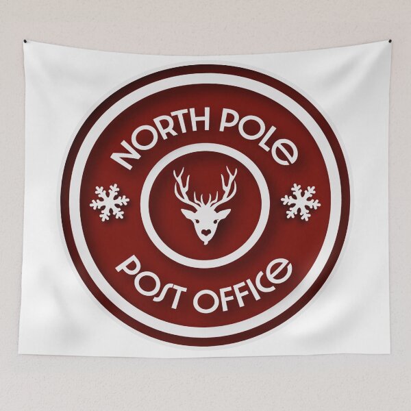Item preview, Christmas stamp North Pole reindeer designed and sold by Astralia.