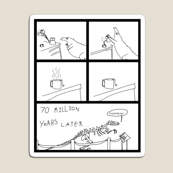 Item preview, Dinosaur forgets tea designed and sold by Vincent Briggs.