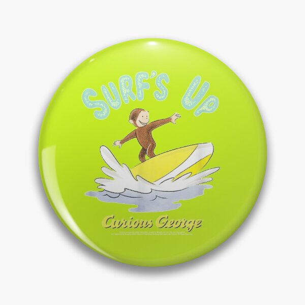 Item preview, Curious George Surfs Up Surfing Portrait  Long Sleeve  designed and sold by VeumJoelle.