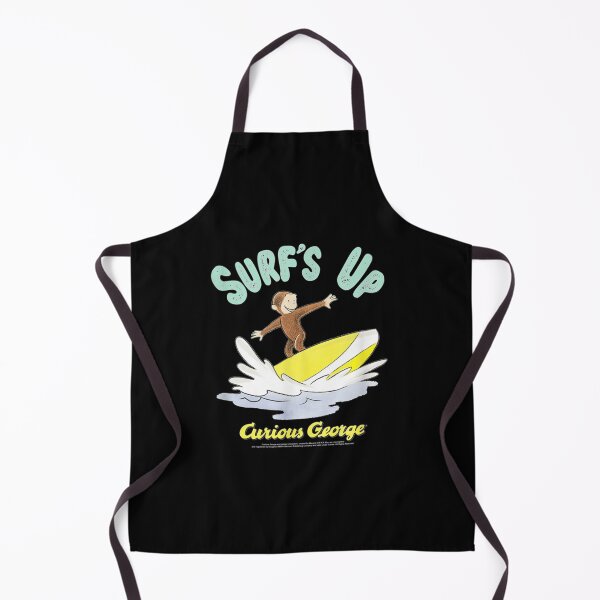 Item preview, Curious George Surfs Up Surfing Portrait Long Sleeve designed and sold by VeumJoelle.