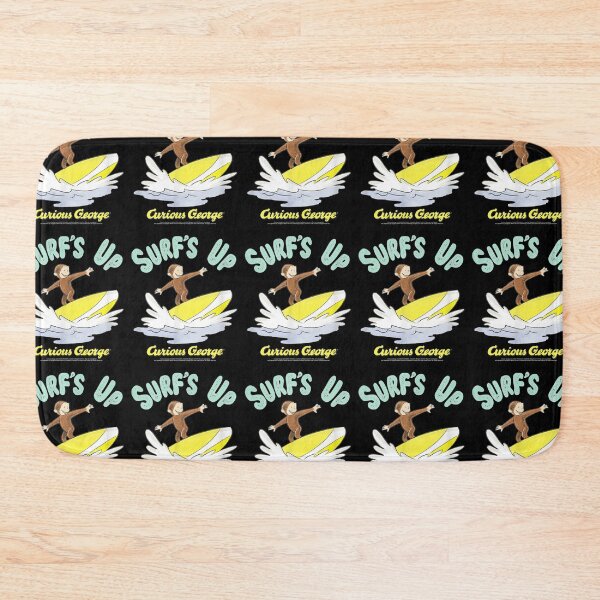 Item preview, Curious George Surfs Up Surfing Portrait  Long Sleeve  designed and sold by VeumJoelle.
