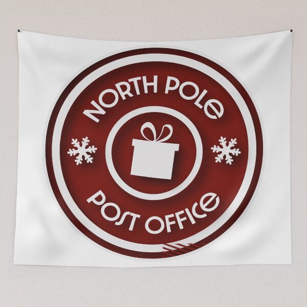 Item preview, Christmas stamp North Pole gift designed and sold by Astralia.