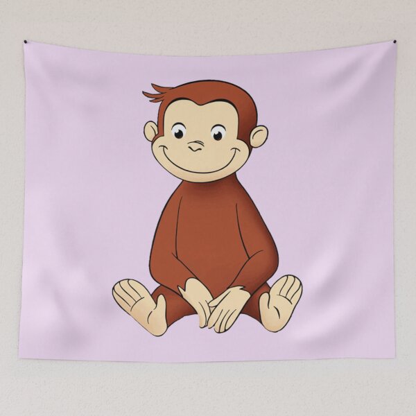 Item preview, monkey curious george   designed and sold by VeumJoelle.