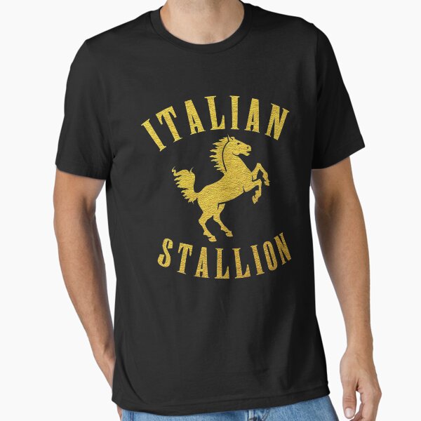 Aperçu de l'œuvre ÉTALON ITALIEN design doré créée et vendue par limitlezz.
