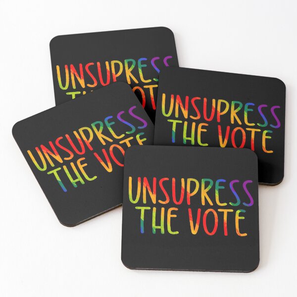 Item preview, Unsuppress The Vote designed and sold by GrellenDraws.