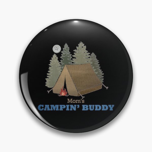 Item preview, Fabric Styled Campsite Mom's Camping Buddy designed and sold by Michele Engling.