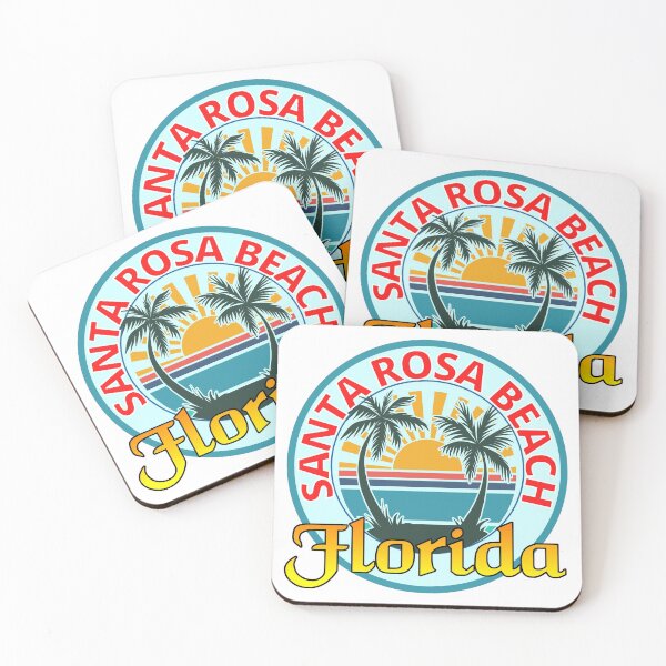 Item preview, Santa Rosa Beach Florida Beach Sticker designed and sold by RGRamsey.