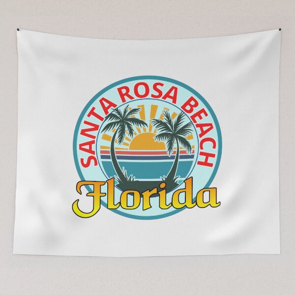 Item preview, Santa Rosa Beach Florida Beach Sticker designed and sold by RGRamsey.