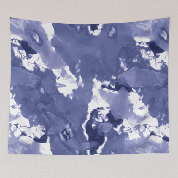 Item preview, Tarnished Metal Foil Blue designed and sold by James-Cole.