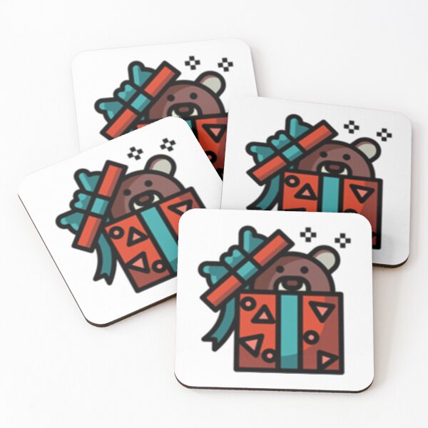 Item preview, Christmas Present with Teddy Bear Design   designed and sold by DoYouLikeShop.