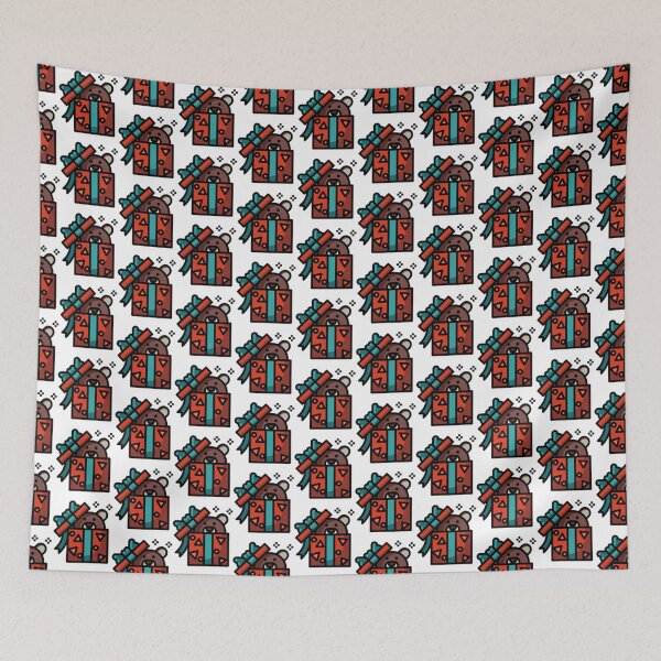 Item preview, Christmas Present with Teddy Bear Design   designed and sold by DoYouLikeShop.