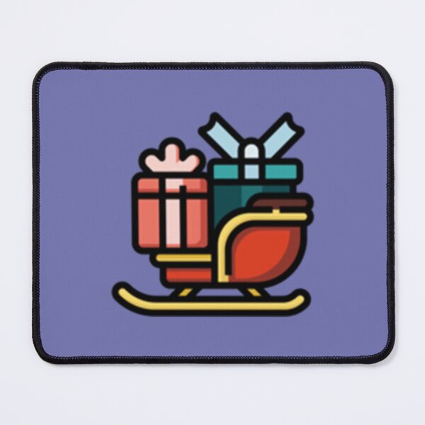 Item preview, Christmas Sleigh with Presents Design designed and sold by DoYouLikeShop.