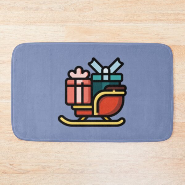 Item preview, Christmas Sleigh with Presents Design   designed and sold by DoYouLikeShop.