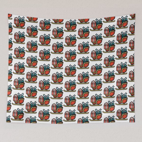 Item preview, Christmas Sleigh with Presents Design   designed and sold by DoYouLikeShop.