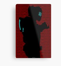 Isaac - Dead Space Metal Print