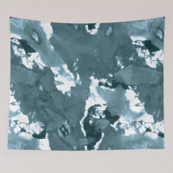 Item preview, Tarnished Metal Foil Turquoise designed and sold by James-Cole.