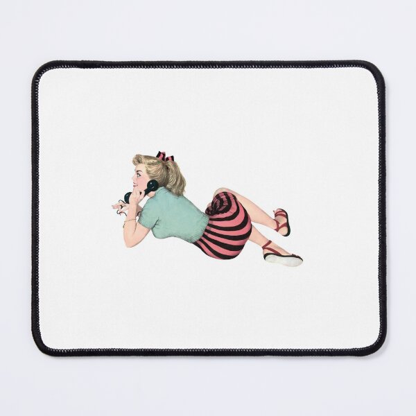 Item preview, girl telephone designed and sold by Viralposters.