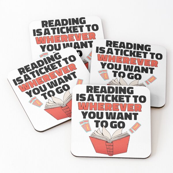 Item preview, Reading is a ticket ro wherever you want to go designed and sold by Floomart.