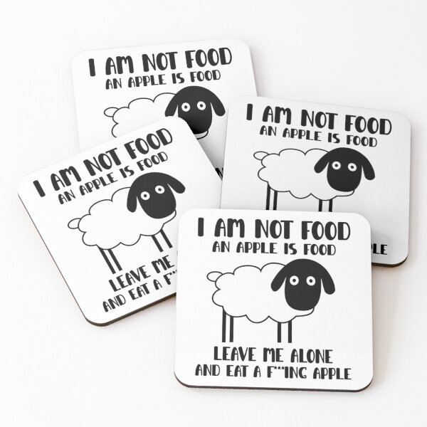 Item preview, I_m Not Food An Apple Is Food, Leave Me Alone    designed and sold by DoYouLikeShop.