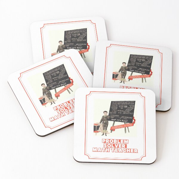Item preview, PROBLEM SOLVER MATH TEACHER designed and sold by LaBelleMaison.