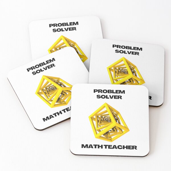 Item preview, PROBLEM SOLVER MATH TEACHER designed and sold by LaBelleMaison.
