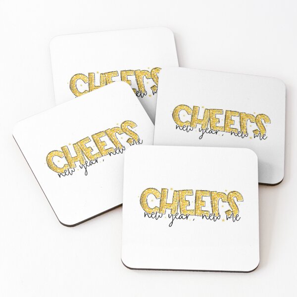 Item preview, Cheers, New Year, New Me  2022 Designs designed and sold by BRtisticDesigns.
