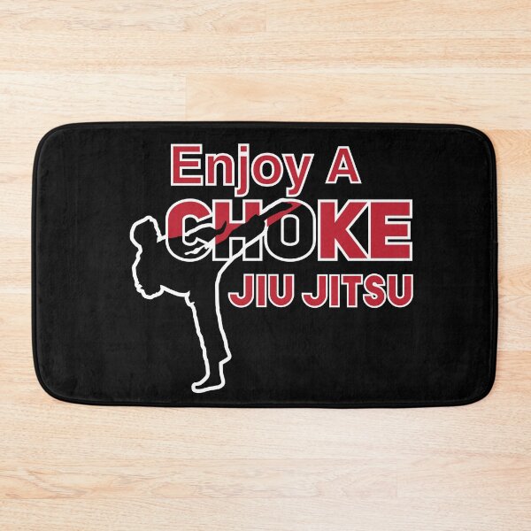 Item preview, funny enjoy a choke jiu jitsu  designed and sold by onzpacesdesign.