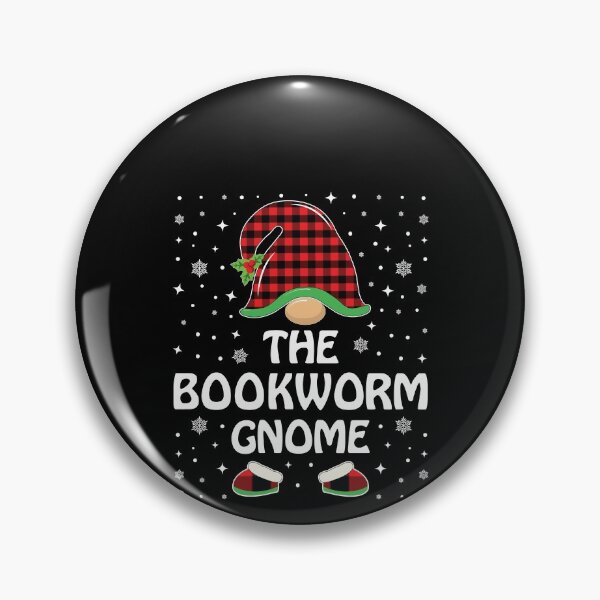 Item preview, The Bookworm Gnome Shirt, Buffalo Plaid Shirt, Gnome Christmas Shirt, Funny Gnome Shirt, Christmas Gnome Shirt designed and sold by aymob.