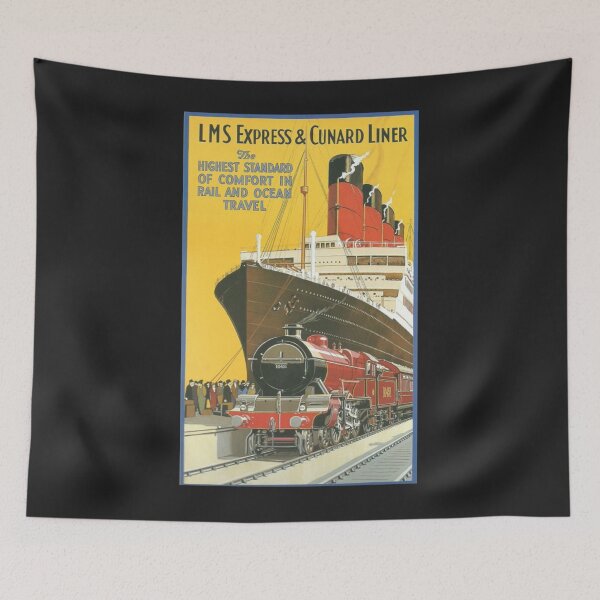 Item preview, LMS railway and Cunard Liner Image Premium Scoop  designed and sold by RMSTitanicShop.