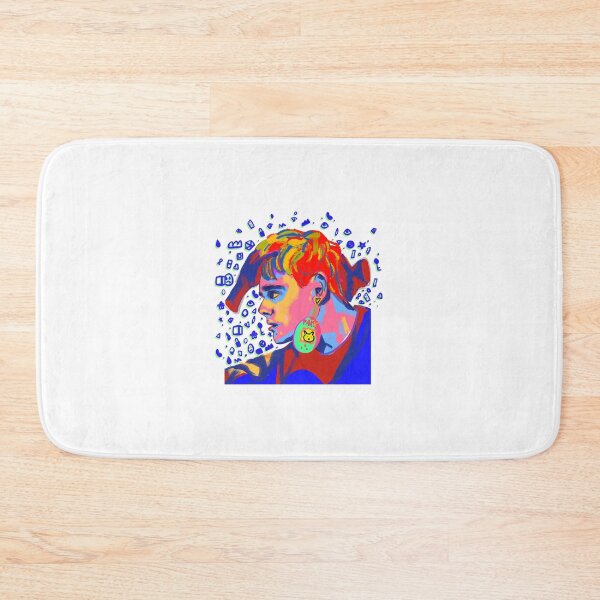 Item preview, awsten knight rainbow tamagotchi portrait designed and sold by mol842.