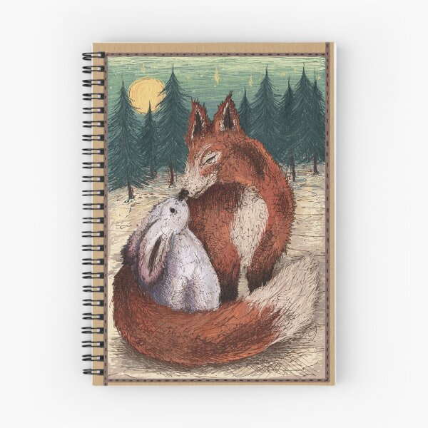 Item preview, Holiday Fox and Bunny designed and sold by MarredCreations.