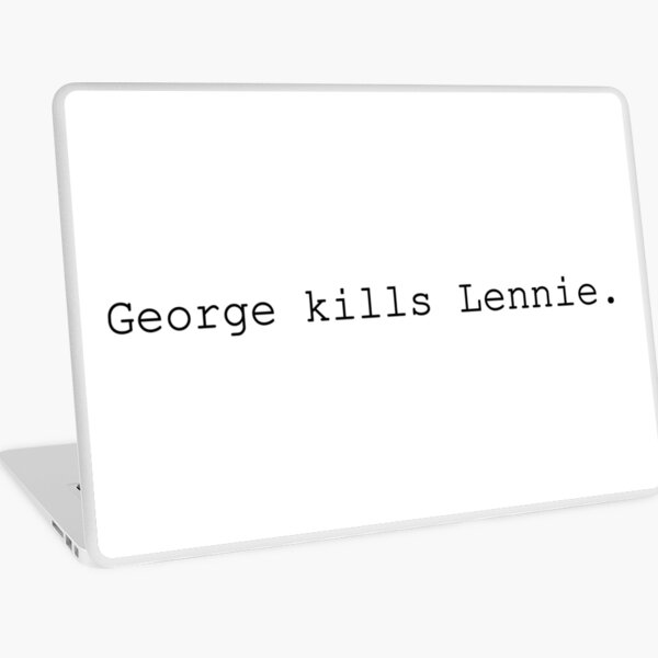 Item preview, George mata a Lennie designed and sold by notevenalison.
