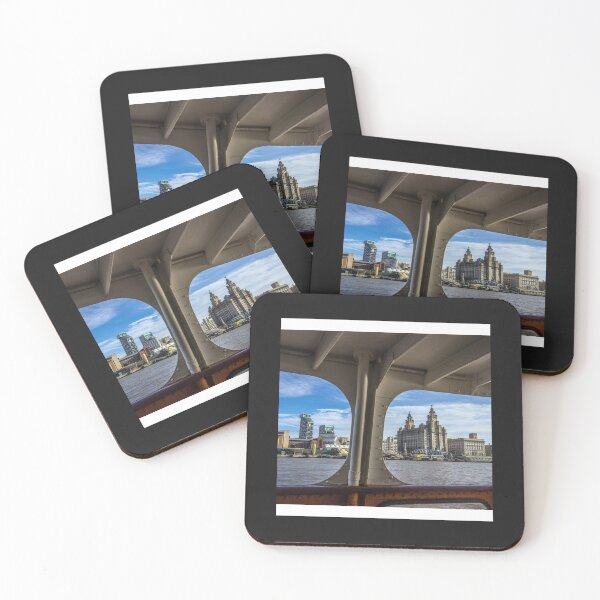 Item preview, Liverpool waterfront from the Mersey Ferry Chiffon Top designed and sold by RMSTitanicShop.