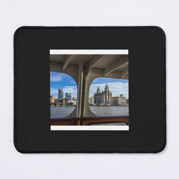 Item preview, Liverpool waterfront from the Mersey Ferry Chiffon Top designed and sold by RMSTitanicShop.