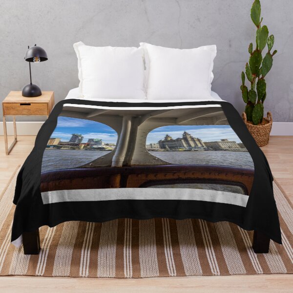 Item preview, Liverpool waterfront from the Mersey Ferry Chiffon Top designed and sold by RMSTitanicShop.