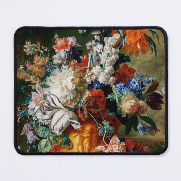 Item preview, Bouquet of Flowers in an Urn by Jan van Huysum - Great Arts designed and sold by InHerits.