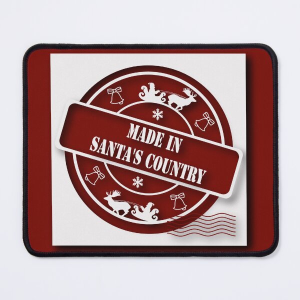 Item preview, Christmas stamp made in the land of Santa Claus designed and sold by Astralia.
