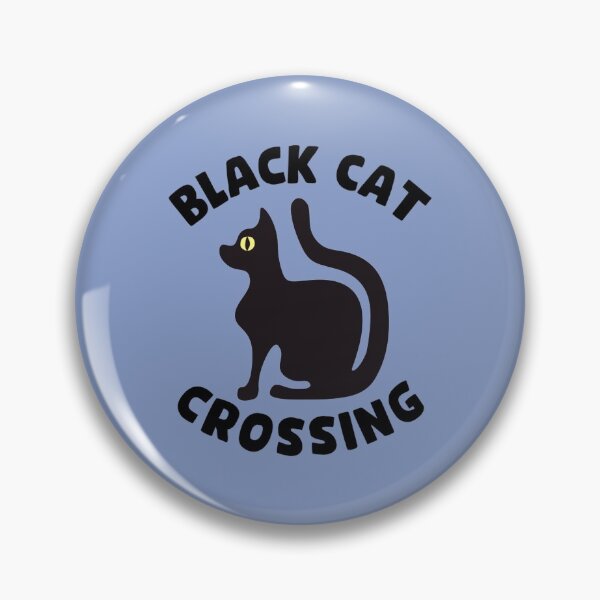 Item preview, Vintage Cat Crossing Funny Halloween Cat Lover_s Tee    designed and sold by DoYouLikeShop.