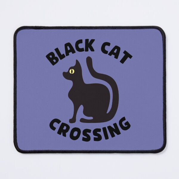 Item preview, Vintage Cat Crossing Funny Halloween Cat Lover_s Tee designed and sold by DoYouLikeShop.