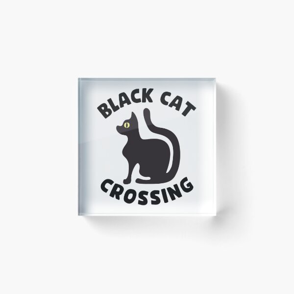 Item preview, Vintage Cat Crossing Funny Halloween Cat Lover_s Tee    designed and sold by DoYouLikeShop.